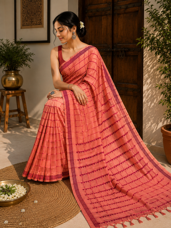 Bengal Cotton Saree