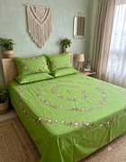 Pure Cotton Queen Size Bedsheet