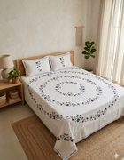 Pure Cotton Queen Size Bedsheet