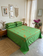 Pure Cotton Queen Size Bedsheet