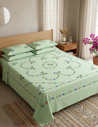 Pure Cotton Queen Size Bedsheet