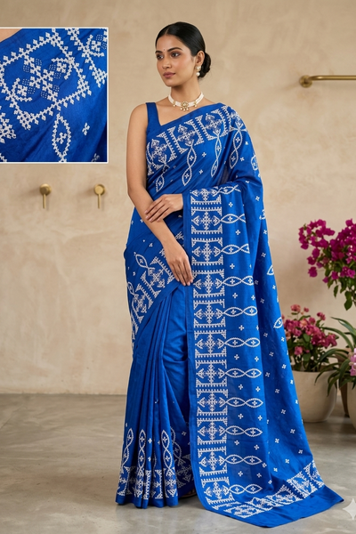 Kutch Work Saree