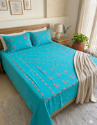Pure Cotton Queen Size Bedsheet