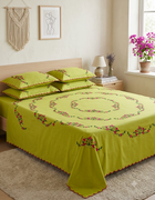 Pure Cotton Queen Size Bedsheet