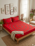 Pure Cotton Queen Size Bedsheet