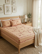 Pure Cotton Queen Size Bedsheet