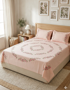 Pure Cotton King Size Bedsheet