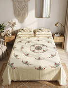 Pure Cotton Queen Size Bedsheet