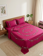 Pure Cotton King Size Bedsheet