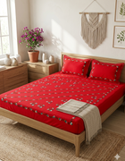 Pure Cotton Queen Size Bedsheet