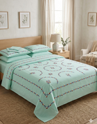 Pure Cotton Queen Size Bedsheet