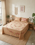 Pure Cotton Queen Size Bedsheet