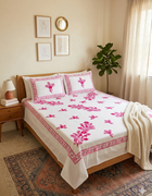 Pure Cotton King Size Bedsheet