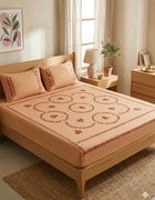 Pure Cotton Queen Size Bedsheet
