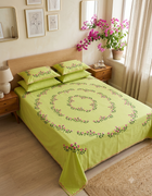 Pure Cotton Queen Size Bedsheet