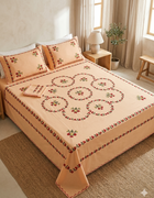 Pure Cotton Queen Size Bedsheet