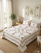 Pure Cotton Queen Size Bedsheet
