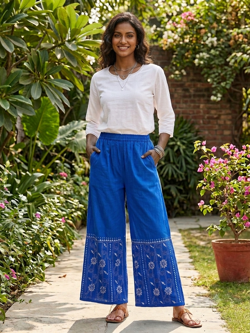 Pure Cotton Palazzo