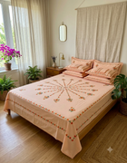 Pure Cotton Queen Size Bedsheet
