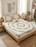 Pure Cotton Queen Size Bedsheet