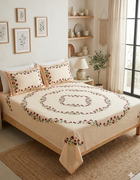 Pure Cotton Queen Size Bedsheet