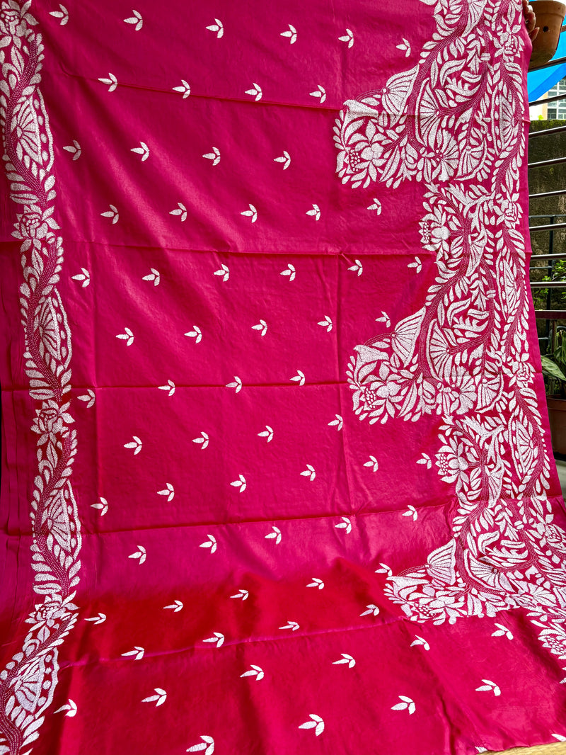 Kantha Work Saree — 07
