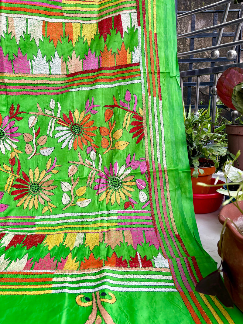 Kantha Work Saree — 02