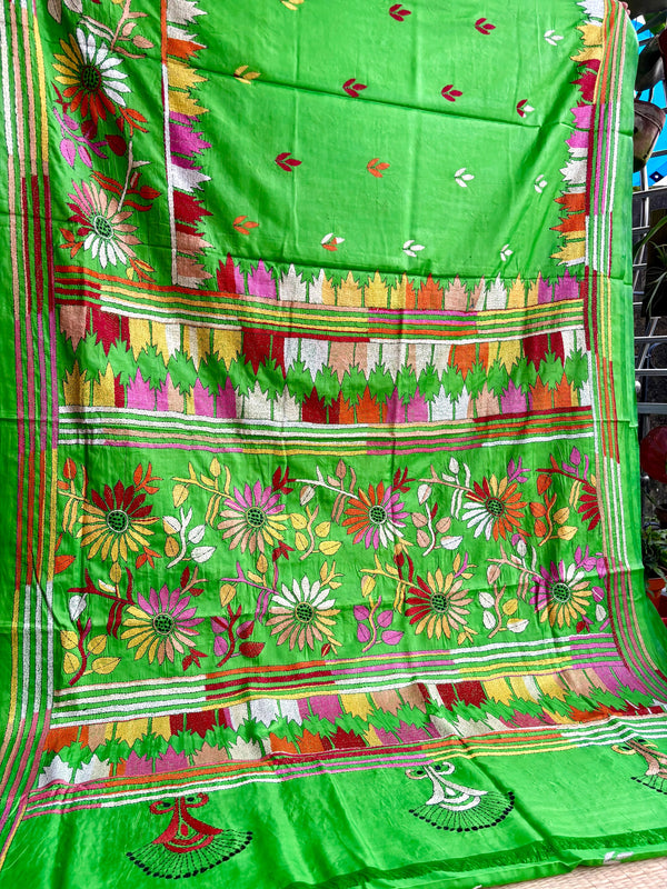 Kantha Work Saree — 02