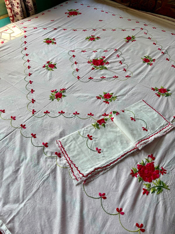 Pure Cotton Queen Size Bedsheets — 13