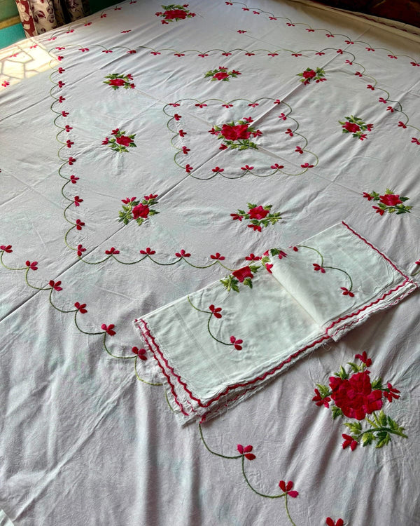 Pure Cotton Queen Size Bedsheets — 13