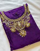 Hand Embroidered Zardozi Suits