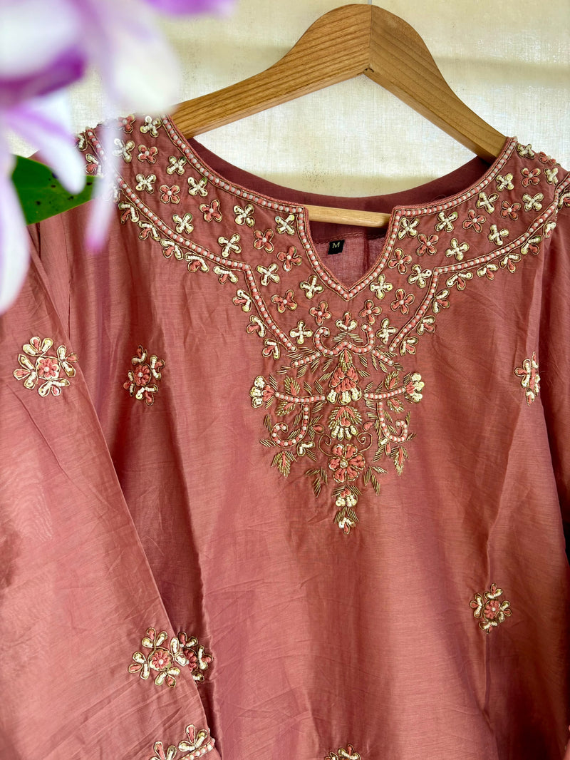 Hand Embroidered Zardosi Suits