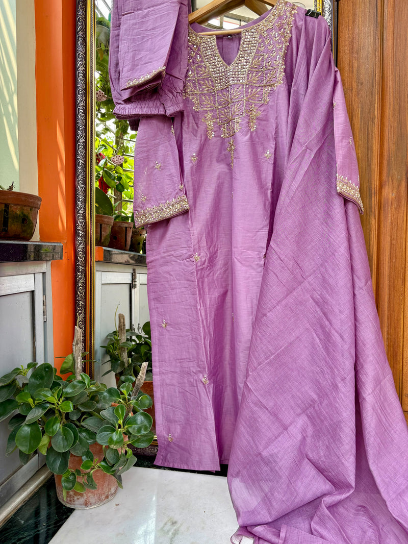 Hand Embroidered Zardozi Suits