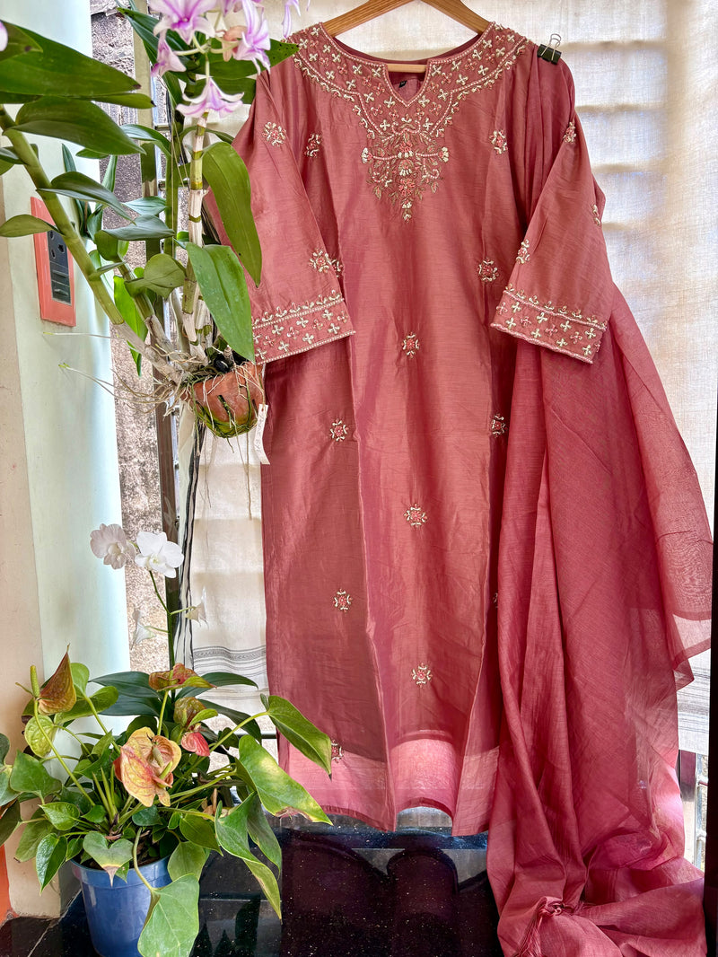 Hand Embroidered Zardosi Suits