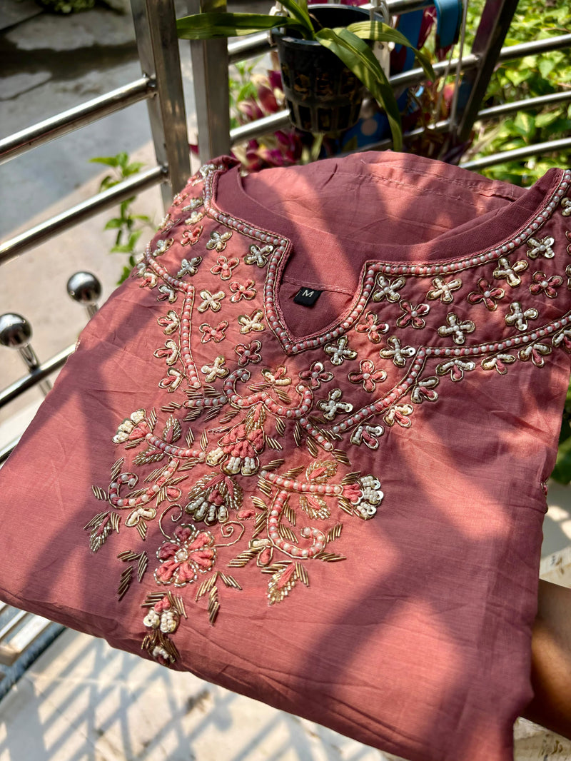 Hand Embroidered Zardosi Suits