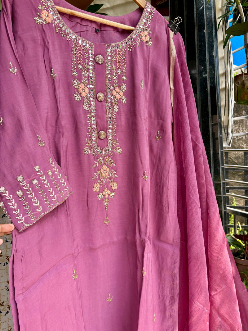 Hand Embroidered Zardosi Suits