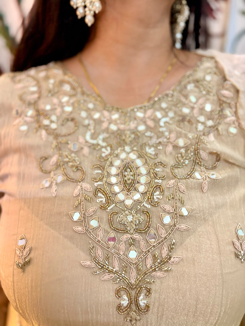 Hand Embroidered Zardozi Suits