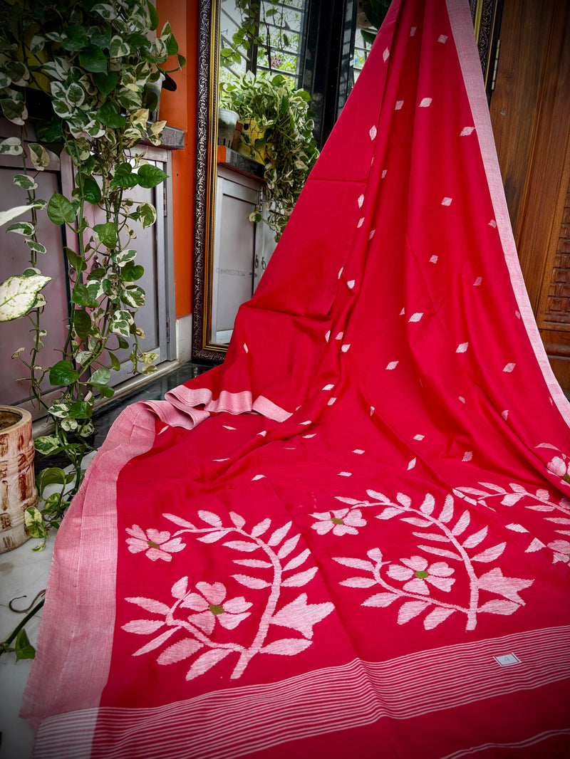 Cotton Jamdani saree