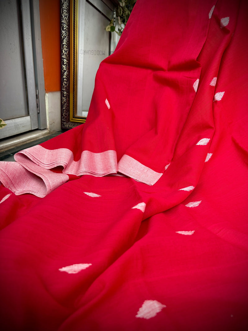 Cotton Jamdani saree