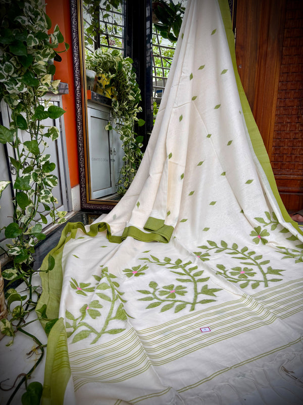 Cotton Jamdani Saree
