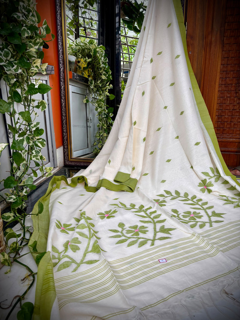 Cotton Jamdani Saree