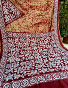 Pure Silk Kantha Saree