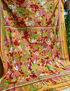 Pure Silk Kantha Saree