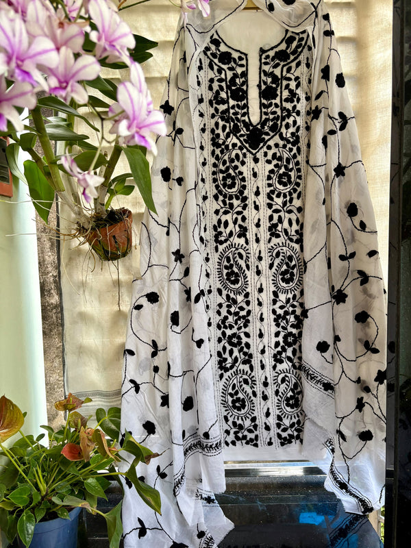 Phulkari Suit in Pure Cotton