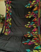 Kantha Work Saree