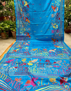 Kantha Work Saree