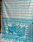 Kantha Work Saree