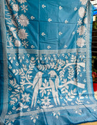 Kantha Work Saree