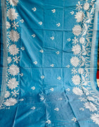 Kantha Work Saree