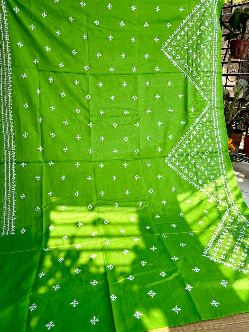 Art Silk Kutch Work Saree